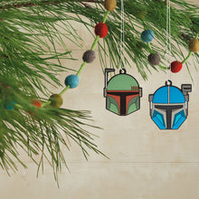 Load image into Gallery viewer, Mini Star Wars: The Mandalorian™ Hallmark Tree Topper and Ornaments, Set of 5
