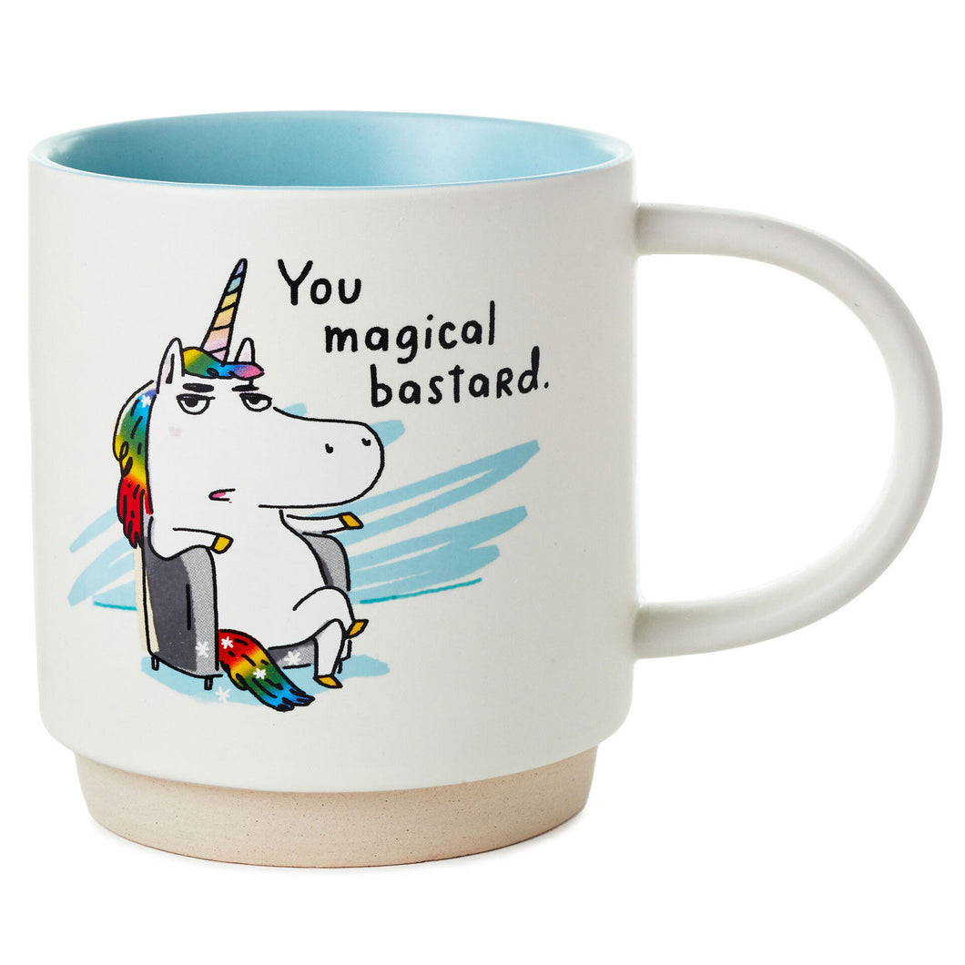 Unicorn You Magical Bastard Funny Mug, 16 oz.