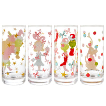 Load image into Gallery viewer, Dr. Seuss&#39;s How the Grinch Stole Christmas!™ Drinking Glasses, Set of 4
