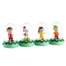 Load image into Gallery viewer, Peanuts Christmas Tappers Musical Dancing Figurines Set of 4
