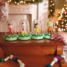 Load image into Gallery viewer, Peanuts Christmas Tappers Musical Dancing Figurines Set of 4
