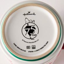 Load image into Gallery viewer, Peanuts® Holiday Snoopy Through the Decades Mug, 17.5 oz.
