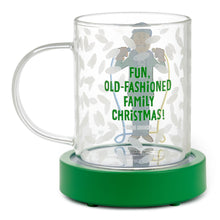 Load image into Gallery viewer, National Lampoon&#39;s Christmas Vacation™ Clark Griswold Glass Mug With Light and Sound Base, 13 oz.
