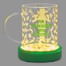 Load image into Gallery viewer, National Lampoon&#39;s Christmas Vacation™ Clark Griswold Glass Mug With Light and Sound Base, 13 oz.
