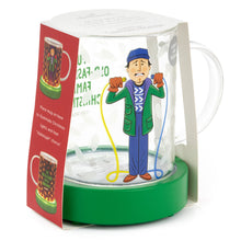Load image into Gallery viewer, National Lampoon&#39;s Christmas Vacation™ Clark Griswold Glass Mug With Light and Sound Base, 13 oz.
