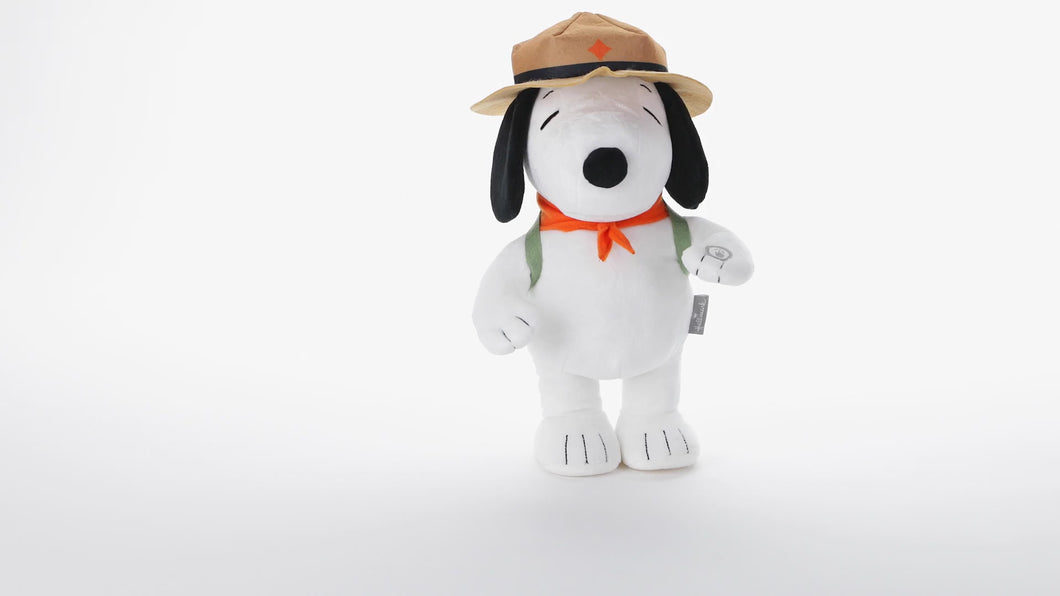 Peanuts® Beagle Scouts Snoopy Plush With Sound and Motion