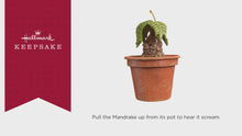 Load and play video in Gallery viewer, Harry Potter™ Mandrake™ Ornament With Sound

