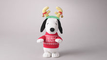 Load and play video in Gallery viewer, Peanuts® Team Santa Snoopy Plush With Sound and Motion, 14&quot;
