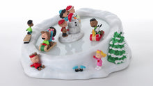 Load and play video in Gallery viewer, Peanuts® Gang Sledding Musical Tabletop Figurine With Motion
