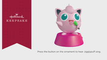 Load and play video in Gallery viewer, Pokémon Singing Jigglypuff Ornament With Sound
