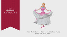 Load and play video in Gallery viewer, Disney Cinderella A Lovely Dress for Cinderelly Musical Ornament
