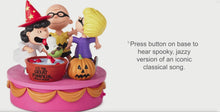 Load and play video in Gallery viewer, Peanuts® Great Pumpkin 60th Anniversary Apple Bobbing Figurine With Sound, 5.5"

