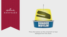 Load and play video in Gallery viewer, The Office Dwight&#39;s Stapler Ornament With Sound
