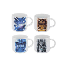 Load image into Gallery viewer, Doctor Who Stacking Ceramic Mug Set
