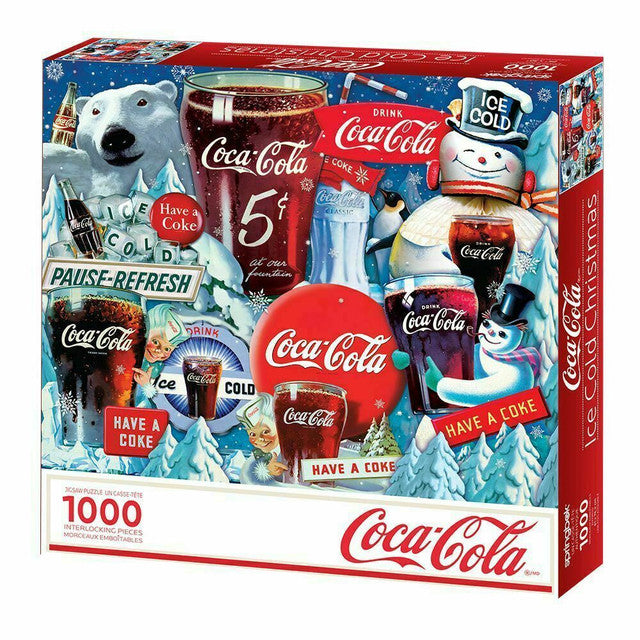 Ice Cold Christmas 1000 Piece Jigsaw Puzzle