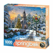 Load image into Gallery viewer, Holiday Church 1000 Piece Jigsaw Puzzle
