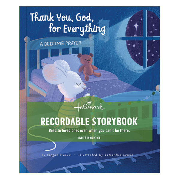 Thank You, God, for Everything: A Bedtime Prayer Recordable Storybook