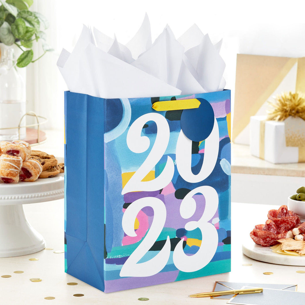 2023 Large Graduation Gift Bag With Tissue Paper
