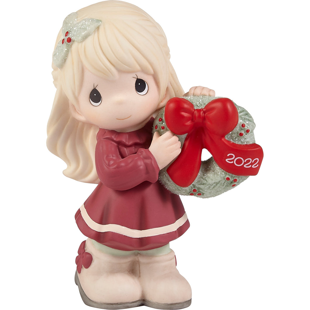 May Your Christmas Wishes Come True 2022 Dated Figurine