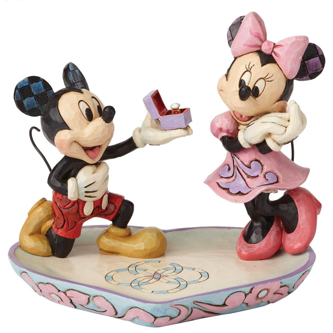 Jim Shore Disney Traditions Mickey & Minnie Ring Dish