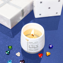 Load image into Gallery viewer, September - 11 oz - 100% Soy Wax Reveal Candle with Birthstone Scent: Tranquility  NEW!
