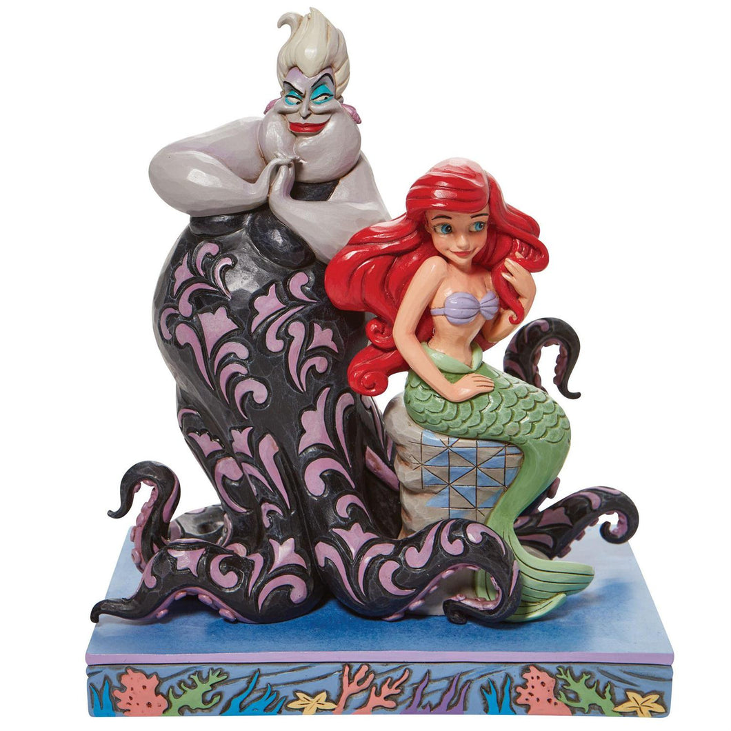 Jim Shore Disney Traditions Ariel & Ursula