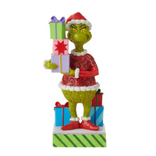 Load image into Gallery viewer, Grinch Holding Presents
