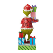 Load image into Gallery viewer, Grinch Holding Presents
