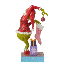 Load image into Gallery viewer, Grinch Stealing Ornament
