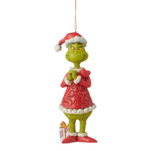 Load image into Gallery viewer, Grinch with Large Heart Orn
