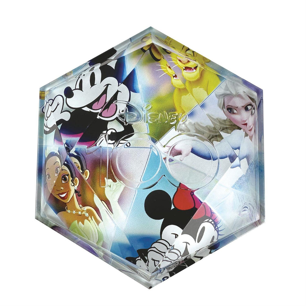NEW- Disney 100th Facets Paperweight