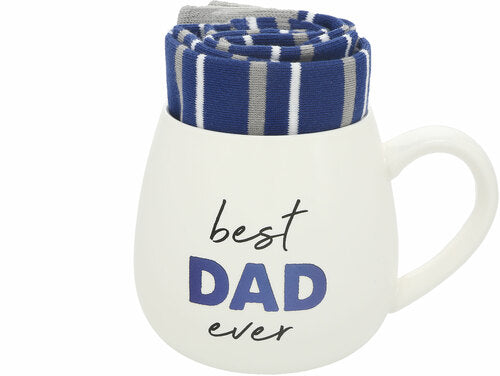 Best Dad Ever- 15.5 oz Mug and Sock Set
