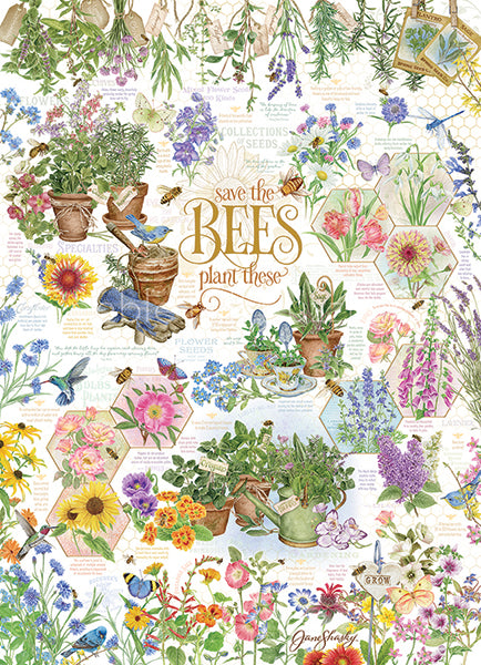 Save the Bees- 1000pc