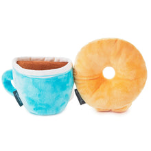 Load image into Gallery viewer, Better Together Donut and Coffee Magnetic Plush, 5&quot;

