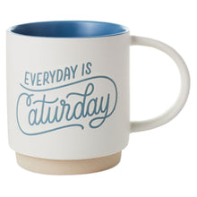 Load image into Gallery viewer, Everyday Is Caturday Mug, 16 oz.
