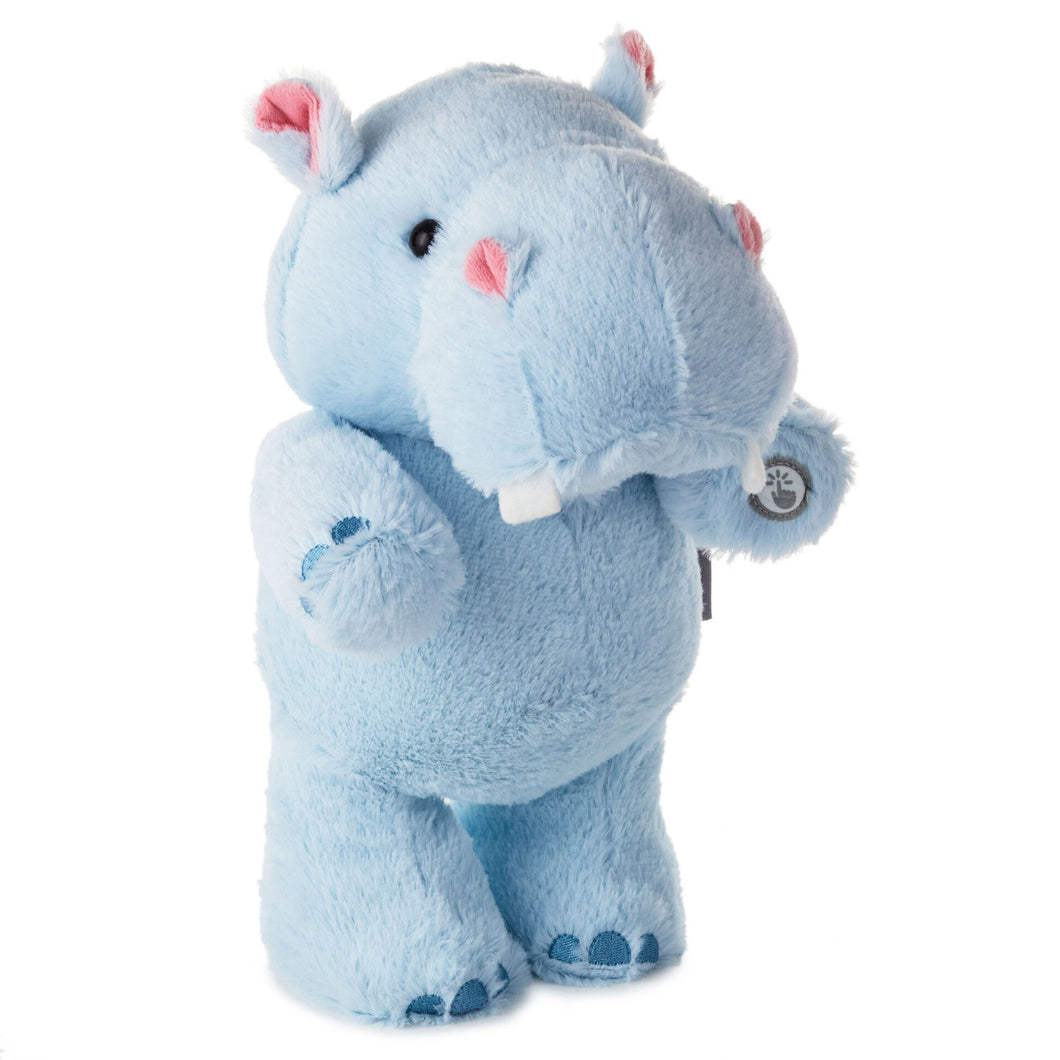 Hug 'n' Sing Tootin' Hippo Singing Stuffed Animal With Motion, 10