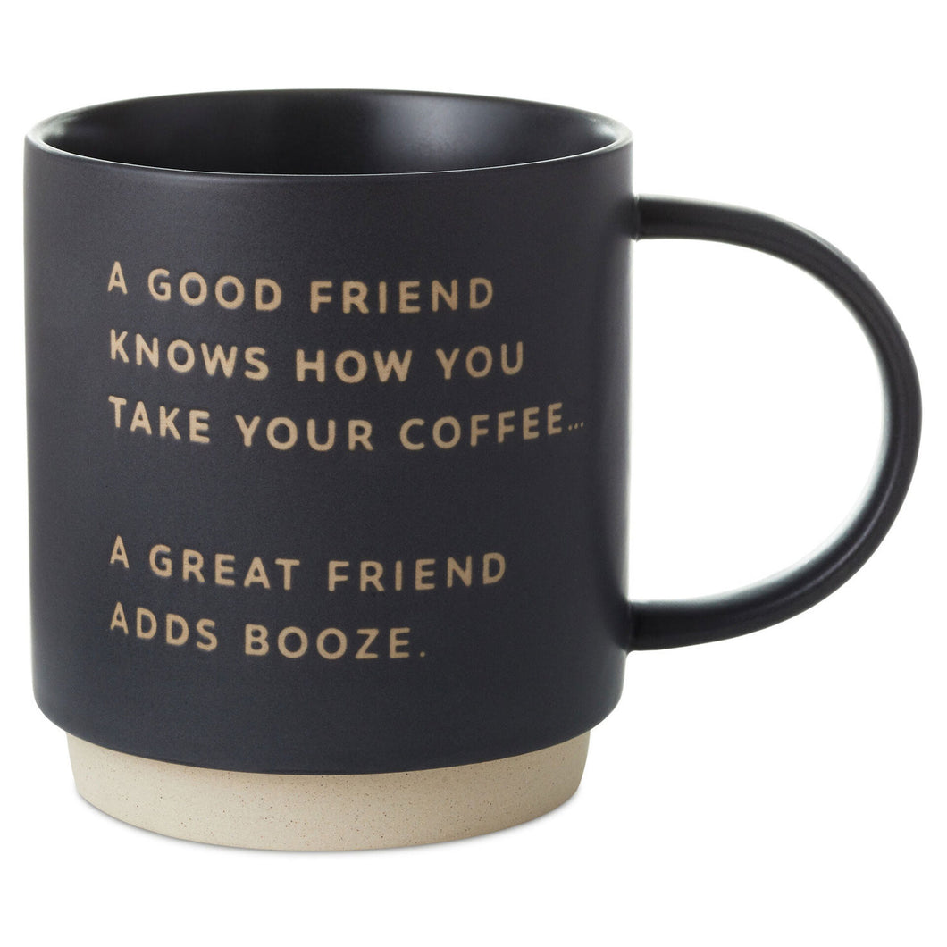 Good Friend Great Friend Funny Mug, 16 oz.