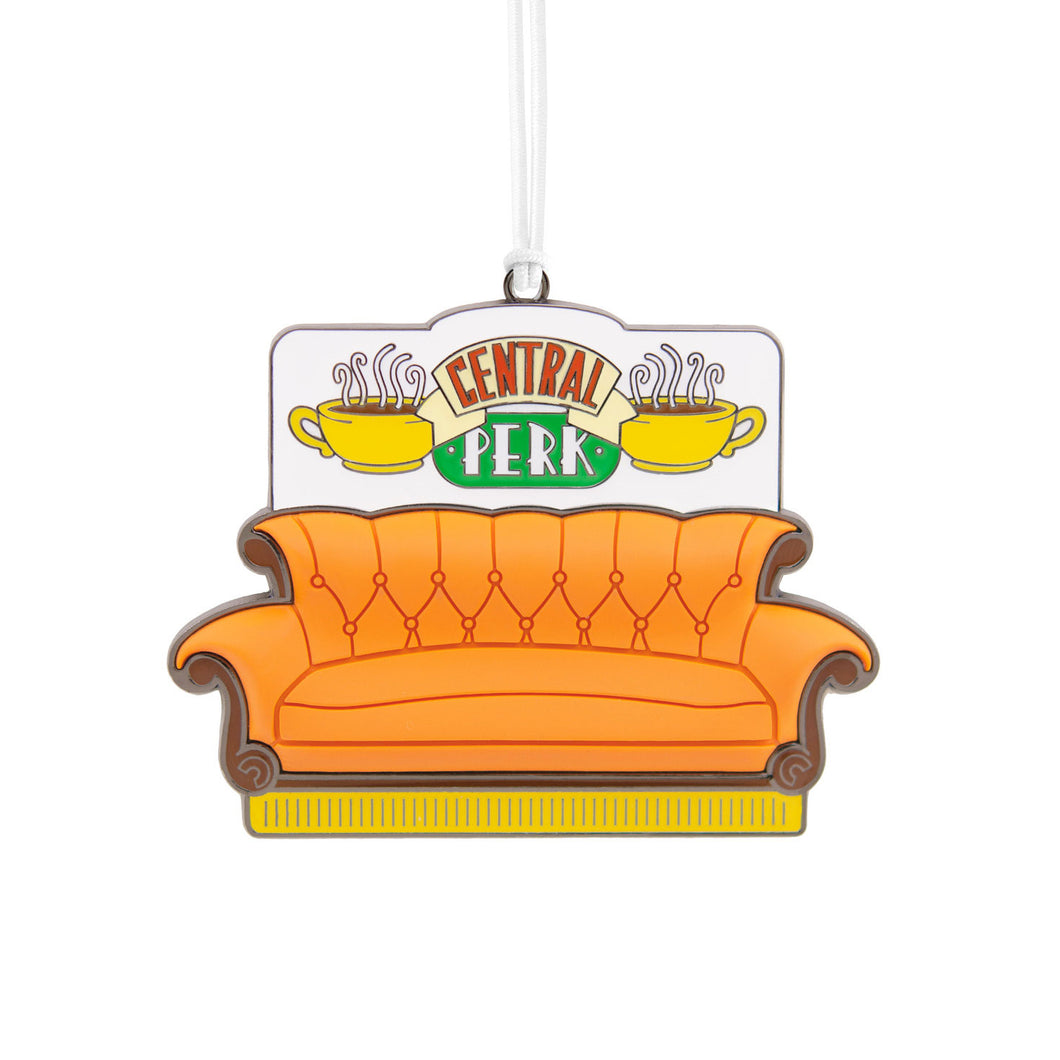 Friends Central Perk Cafe Couch Metal With Dimension Hallmark Ornament