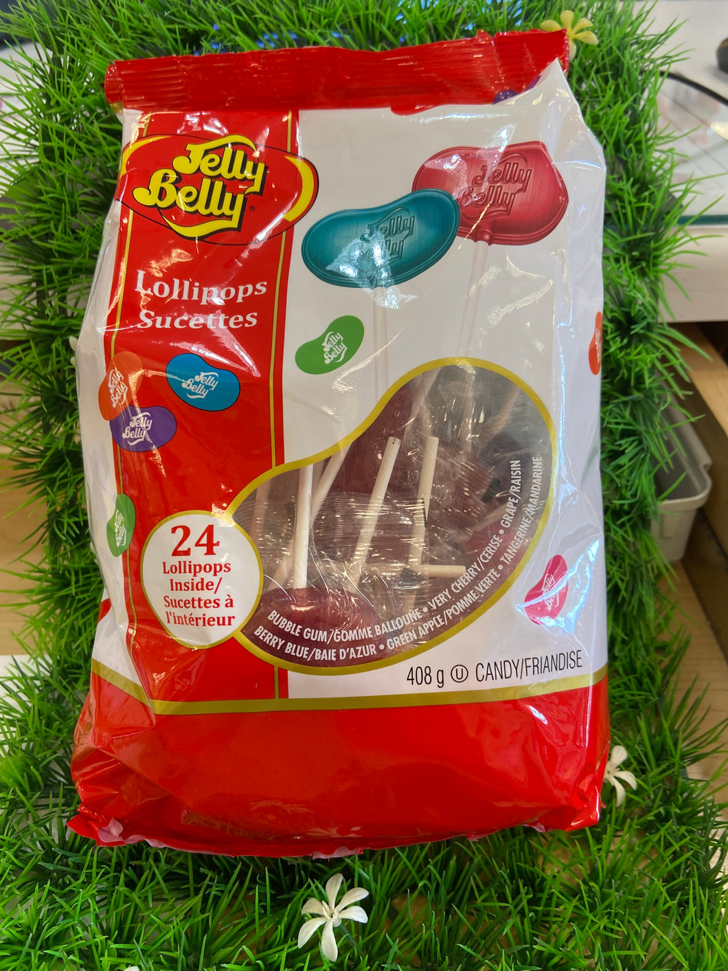 Jelly Belly Lollipops 24ct Bag