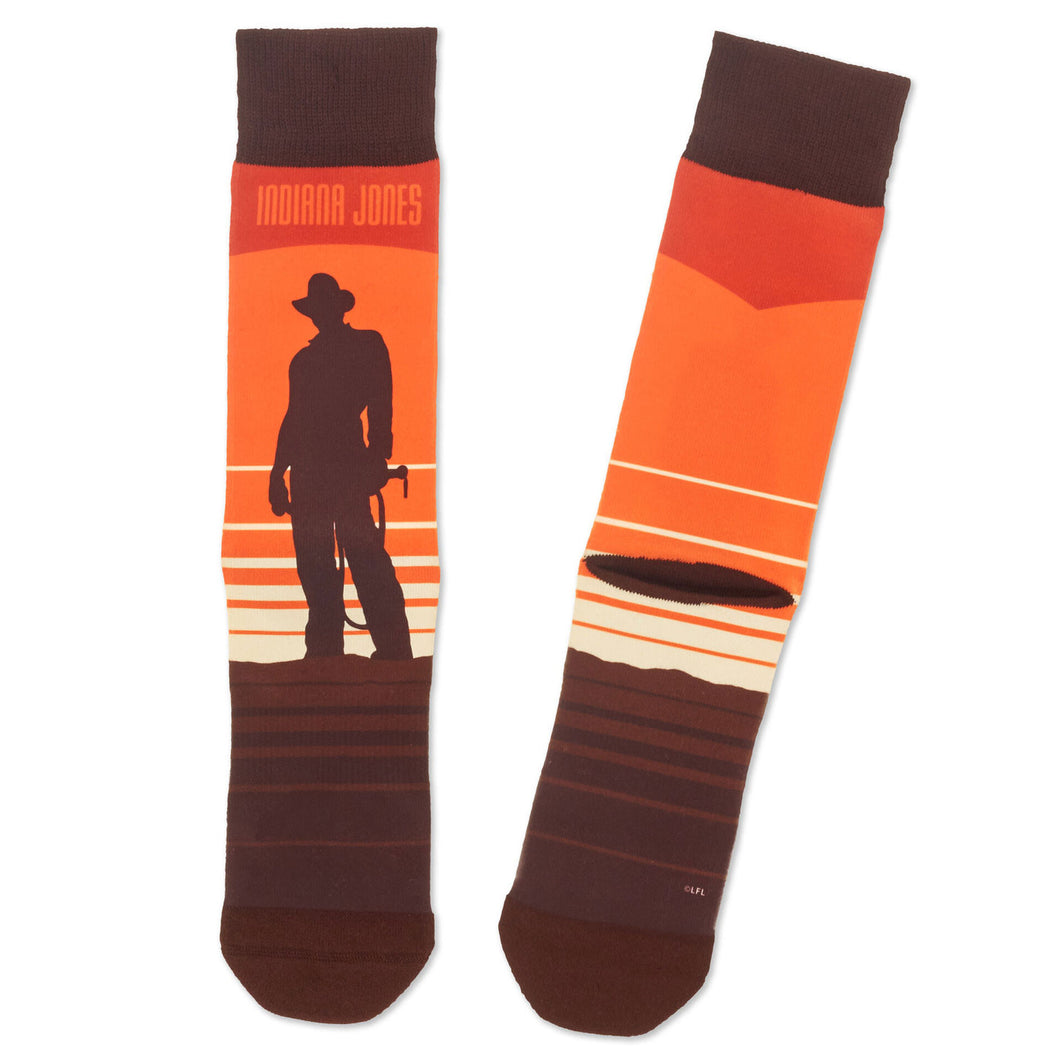 Indiana Jones™ Indy Silhouette Novelty Crew Socks