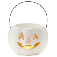 Load image into Gallery viewer, Jack-o&#39;-Lantern Candy Dish With Light
