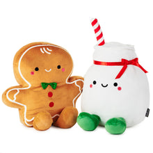 Load image into Gallery viewer, Large Better Together Gingerbread and Milk Magnetic Plush, 18&quot;
