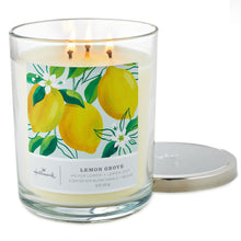 Load image into Gallery viewer, Lemon Grove 3-Wick Jar Candle, 16 oz.

