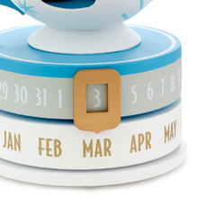 Load image into Gallery viewer, Walt Disney World 50th Anniversary Mickey and Minnie Teacup Perpetual Calendar With Motion
