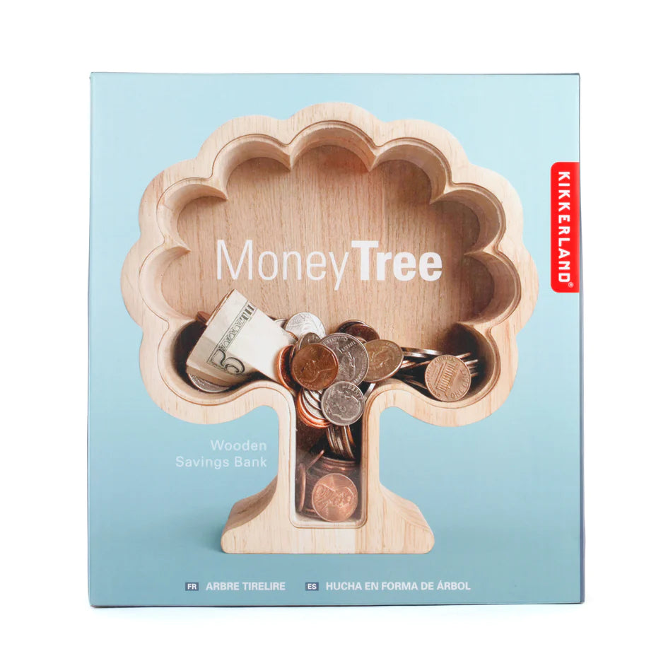 Money Tree Wooden Savings Bank
