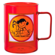Load image into Gallery viewer, Peanuts® Happiness Is a Warm Puppy Glass Mug, 20 oz.
