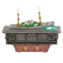 Load image into Gallery viewer, Disney The Haunted Mansion Collection The Coffin in the Conservatory Ornament With Light and Sound
