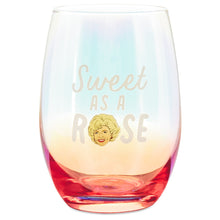 Load image into Gallery viewer, Rose The Golden Girls Stemless Wine Glass, 16 oz.
