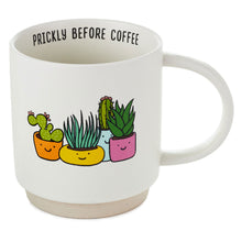 Load image into Gallery viewer, Prickly Before Coffee Succulents Funny Mug, 16 oz.
