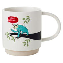 Load image into Gallery viewer, Sloth Slowly But Surely Funny Mug, 16 oz.
